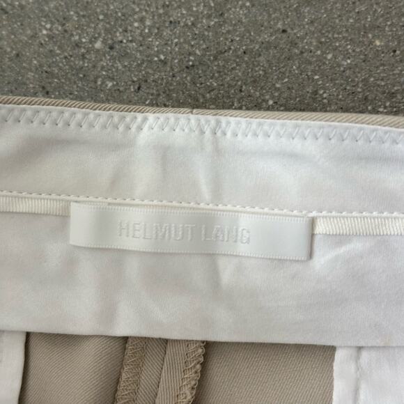 Helmut Lang Rider Legging Pant w/ Slit in Oatmeal - Picture 7 of 11